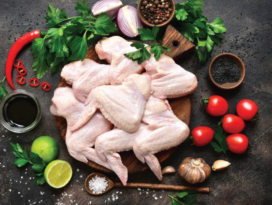 Fresh chicken